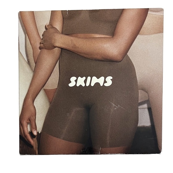 Skims Sculpting Mid Thigh Shorts Umber Size XXS XS Shapewear SH-MTS-0103 - Picture 6 of 8